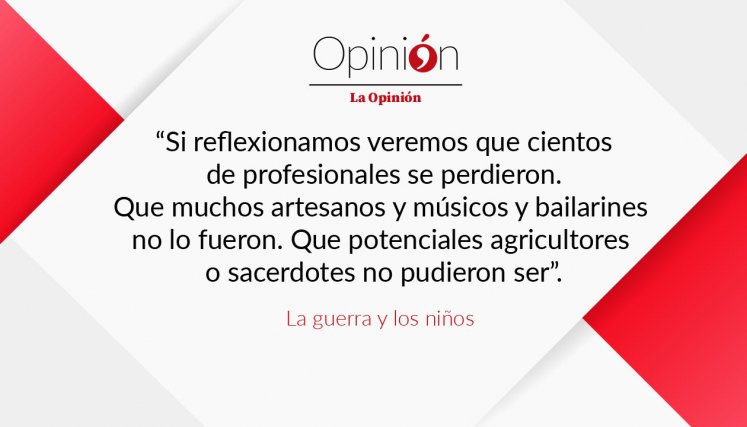 La guerra y los niños