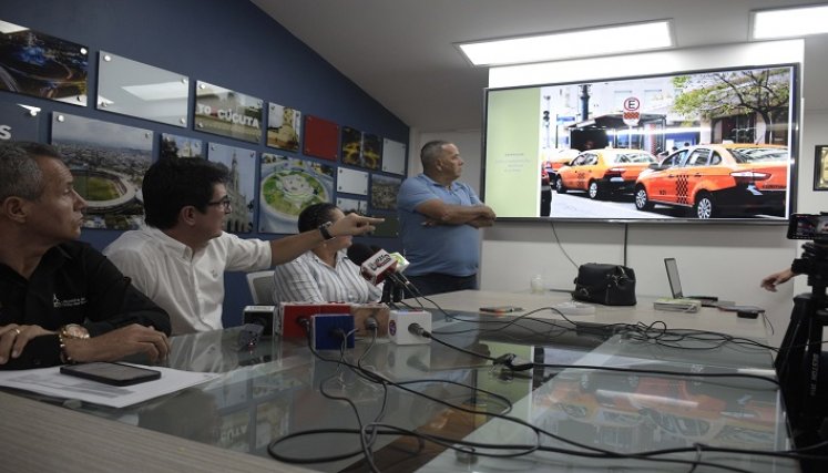 Paraderos de taxis en el área metropolitana de Cúcuta