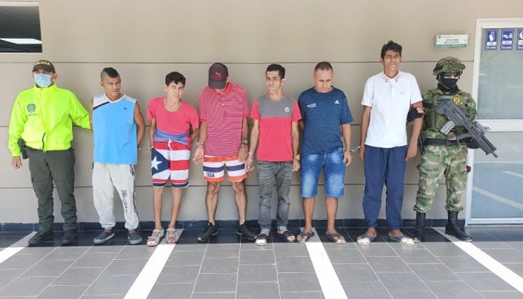 Capturados.