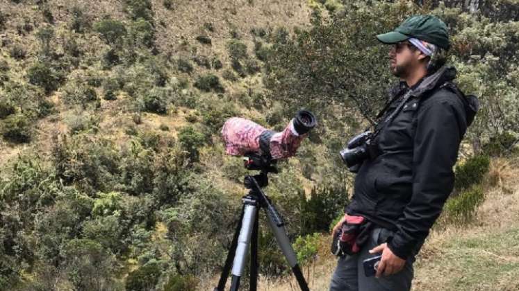 Biólogo pamplonés, un guardián de los cóndores