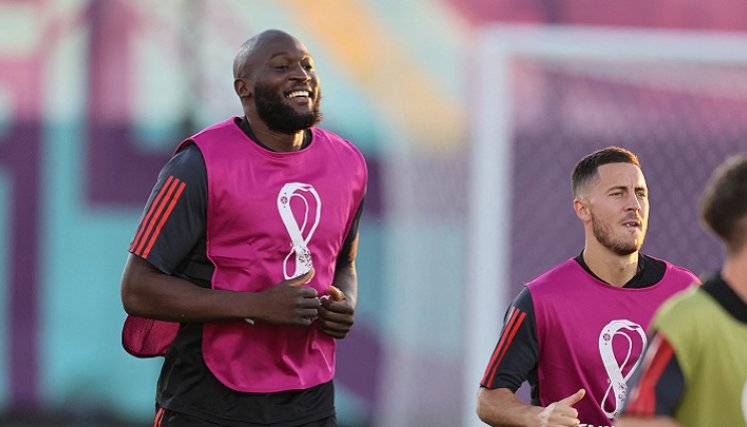 Romelu Lukaku, comandará el ataque de Bélgica en busca de la clasificación cuando enfrente la vigente subcampeona del mundo, Croacia.