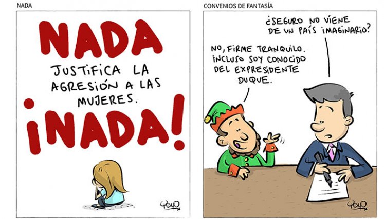 Caricatura @yeyonet