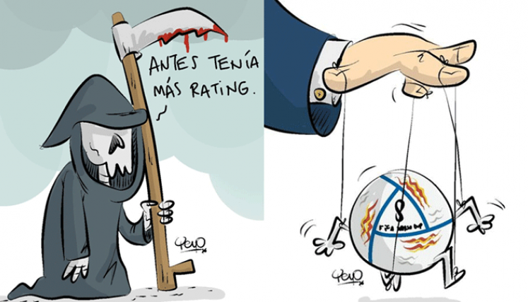 Caricatura @yeyonet