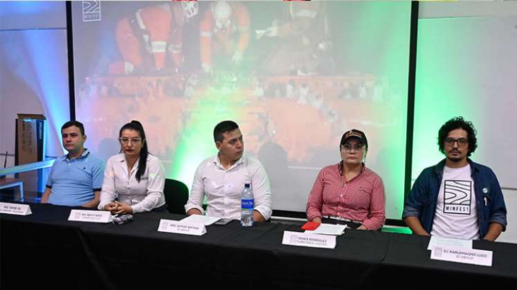 Lanzamiento de la feria Minfest, ayer, en la UFPS. / Foto Jorge Iván Gutiérrez