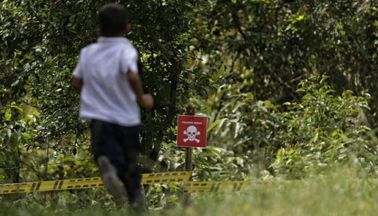 Minas, el terror de los  niños en Sardinata