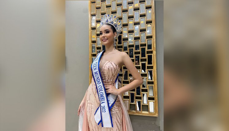 Norte, la nueva Miss Teen Mundo Colombia./Foto: cortesía