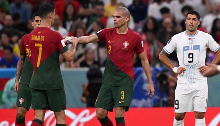 Pepe, defensor de Portugal. 