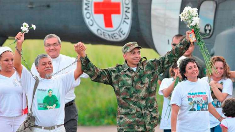 El profesor Moncayo luchó por la liberación de su hijo Pablo durante 12 años.