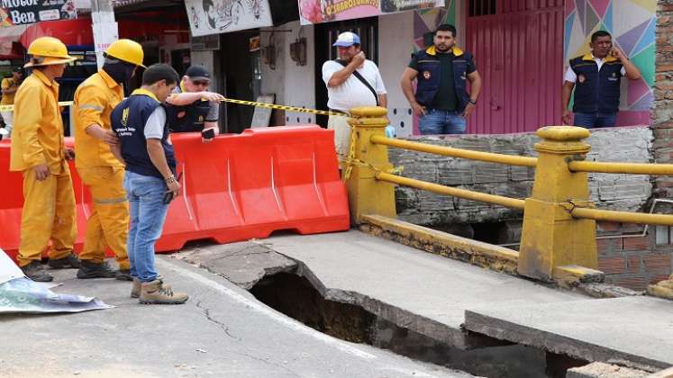 Transportadores de Ocaña temen el colapso de la estructura./ Foto: Cortesía / La Opinión