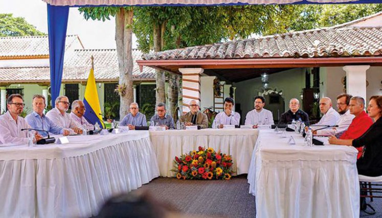Negociadores del gobierno Petro con el ELN Negociadores del gobierno Petro con el ELN
