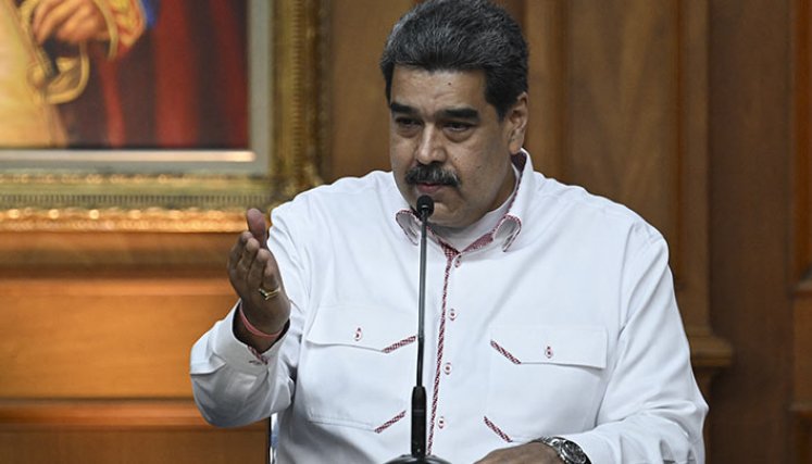 Maduro y oposición acuerdan liberar fondos de Venezuela bloqueados, dice el gobierno./Foto: AFP