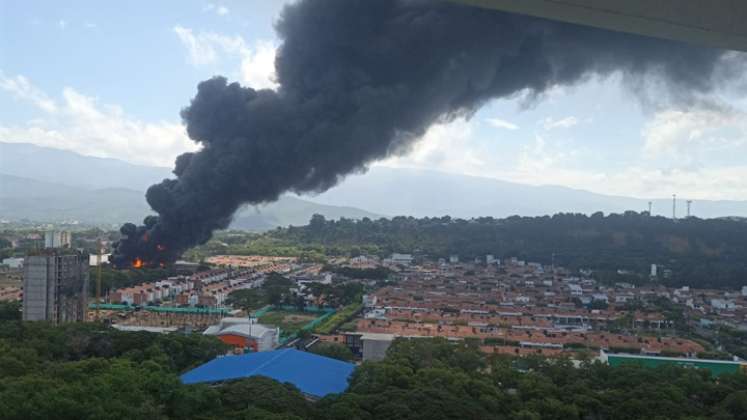 Incendio en Cúcuta 