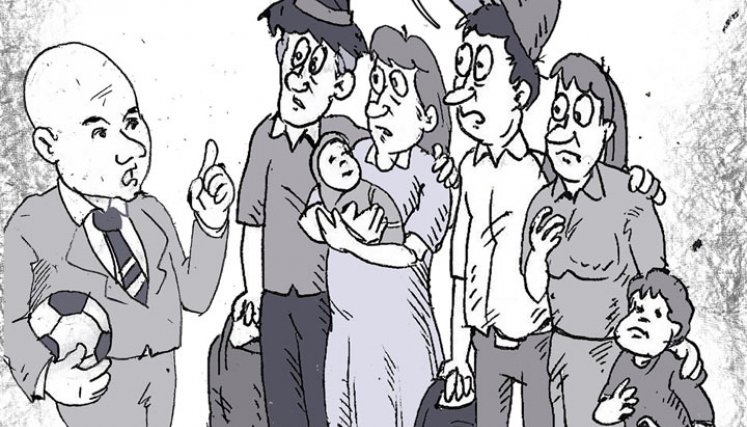 Las divisiones y las guerras