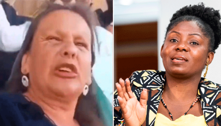 Mujer que insultó a Francia Márquez 