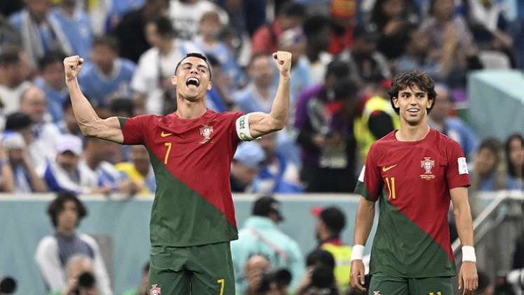 El portugués Cristiano Ronaldo no hace un buen Mundial. 