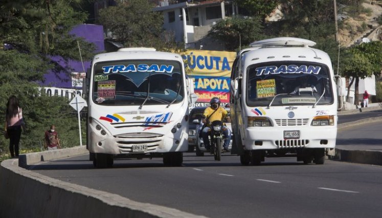 Busetas en Cúcuta