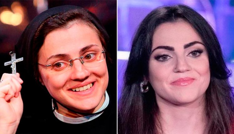 La monja Cristina Scuccia cuando ganó The Voice Italia en 2014 