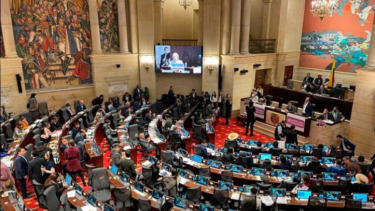 En el Congreso de la República, Gustavo Petro consolidó un apoyo fundamental para sacar adelante sus proyectos. / Foto: Colprensa