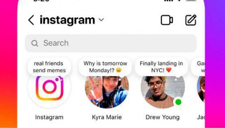 Llegan “Notas” a los mensajes directos de Instagram, ¿Cómo funcionan?