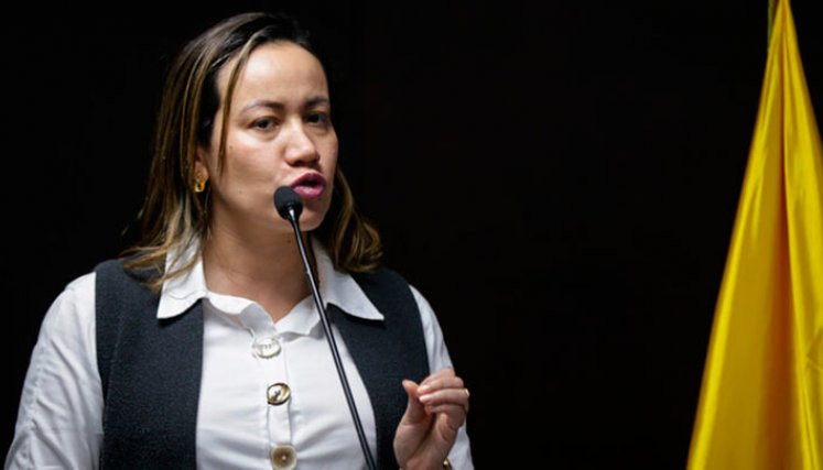 Ministra de salud, Carolina Corcho