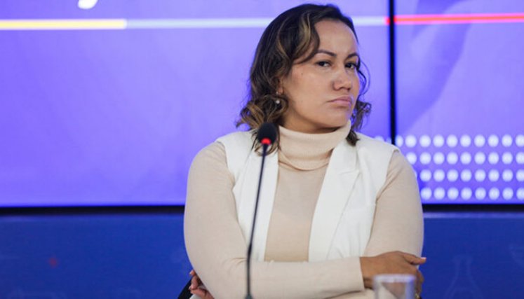 Carolina Corcho, ministra de Salud 