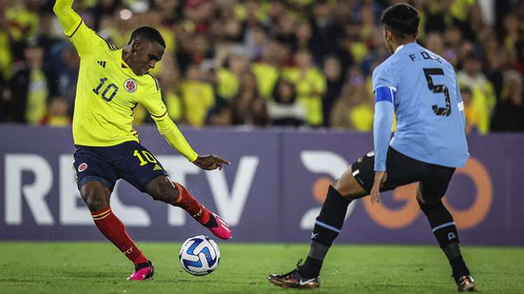 Colombia vs Uruguay sub20.