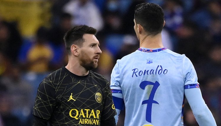 Messi y Ronaldo 