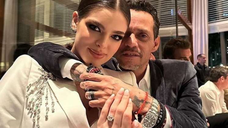 Así fue la boda de Marc Anthony y Nadia Ferreira./Foto: internet