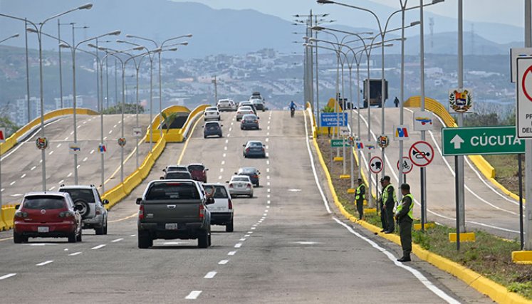 El puente de Tienditas tuvo una una inversion de 40 millones de dólares. / Foto Jorge Iván Gutiérrez