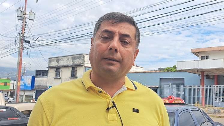 Representante del Sindicato de Transporte de la Frontera denuncian irregularidades en la adquisición del Soat. Foto Anggy Polanco / La Opinión 