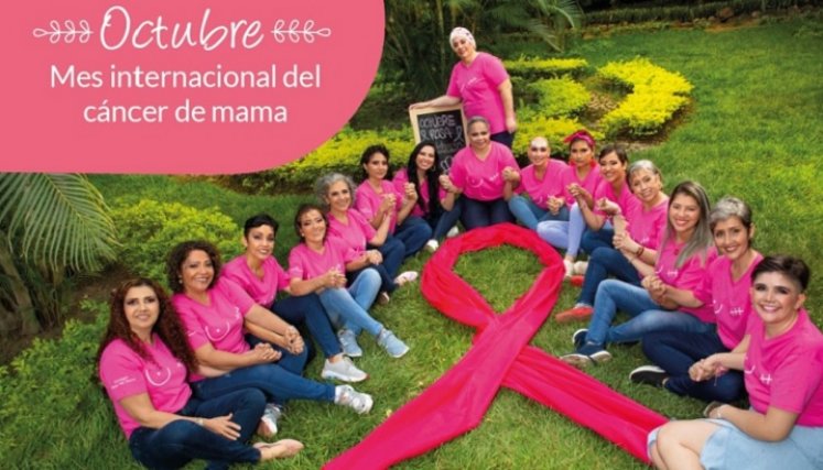 Mujer Cafam Norte, una sobreviviente del cáncer de mama