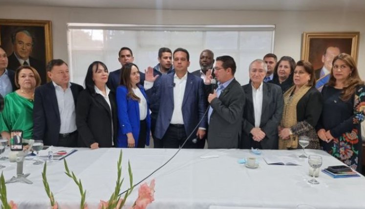 Carlos Andrés Trujillo era el presidente del Partido Conservador desde junio de 2022./Foto Colprensa