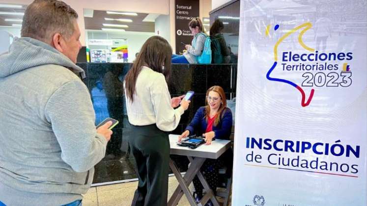 La inscripción de cédulas para las elecciones de octubre se extenderá hasta agosto./Foto cortesía