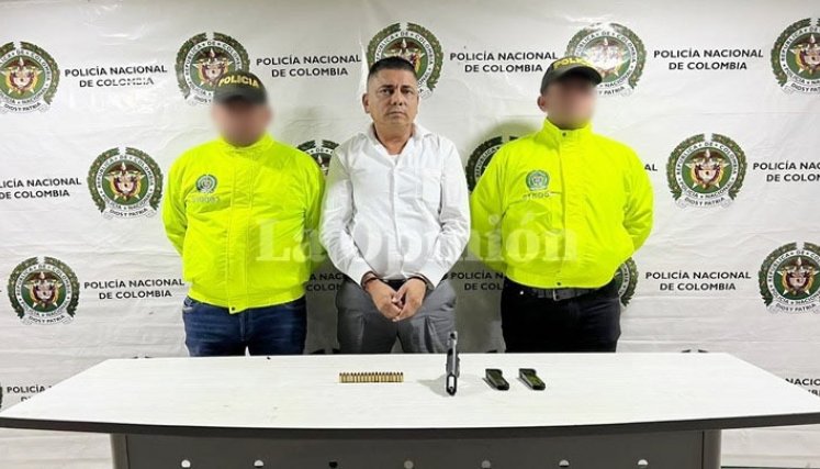 El martes, en una población cercana de Santa Marta, fue capturado Luis Rodríguez. Las autoridades le encontraron una pistola.