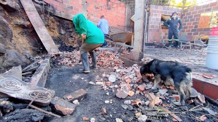 Historia de perder una casa por un incendio