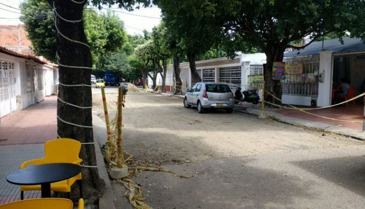 Reanudan obras viales en La Ceiba
