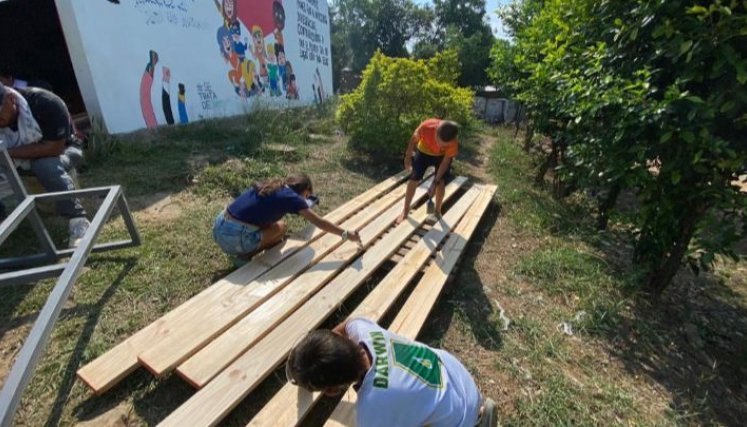 Población migrante y de acogida recuperan espacio público 