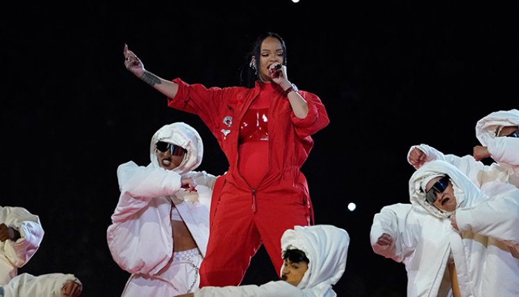 Rihanna en el Super Bowl