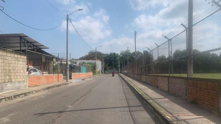  En la ‘calle del burro’ se dio el hecho ante la mirada de varias personas.