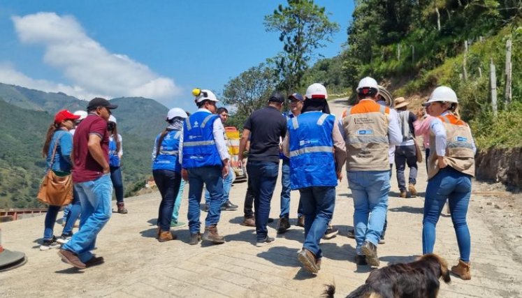 Visita de la ANI a Pamplonita