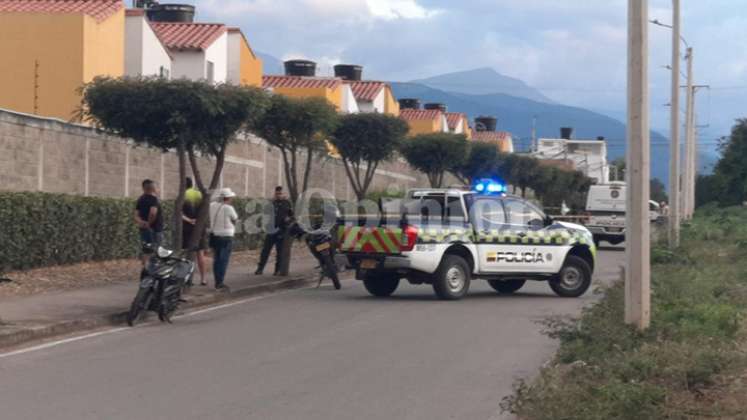 Homicidio en Villa del Rosario./Foto: cortesía