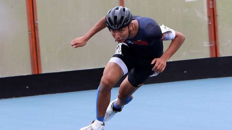 El patinador Keiner Costa obtuvo su primera medalla en la quinta válida del Nacional Interclubes.