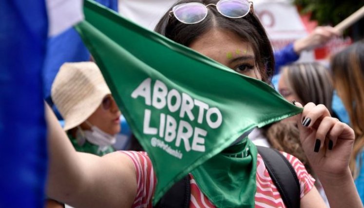 Las mujeres piden que se aliente la despenalización social y  se promueva una perspectiva de la IVE como un derecho humano fundamental./ Foto Cortesía / La Opinión 