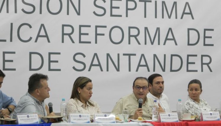 En Villa del Rosario se llevó a cabo una audiencia pública sobre la reforma a la salud./Foto Juan Pablo Cohen-La Opinión