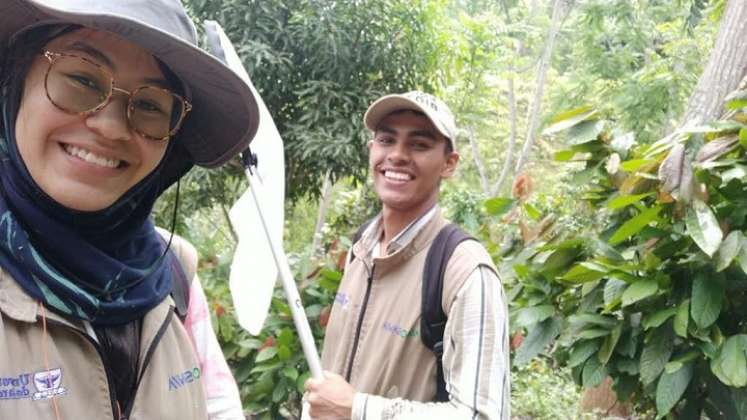 Alianzas estratégicas agroforestales para conservar fauna y flora se adelanta en la zona del Catatumbo. Fotos cortesía Ernesto Navarro.