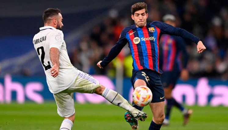 Real Madrid vs. Barcelona. 