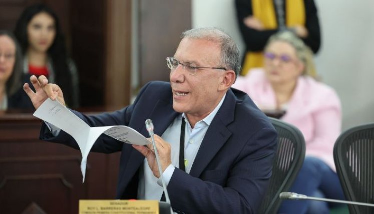 Roy Barreras rompió la reforma política una vez se hundió en el Congreso./Foto Colprensa