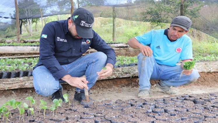 En el vivero El Edén del corregimiento de Buenavista de Ocaña germina el proyecto para la conservación de la biodiversidad del Catatumbo.