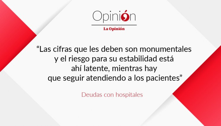 Deudas con hospitales