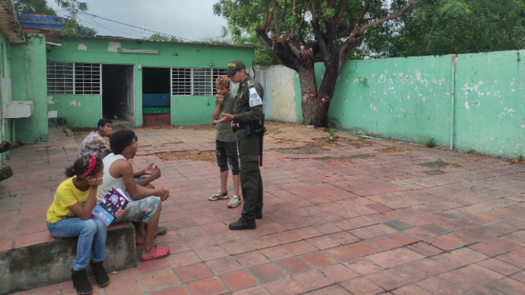 La Policía de Infancia y Adolescencia, la junta de acción comunal y una empresa de aseo han sido los encargados de su recuperación.